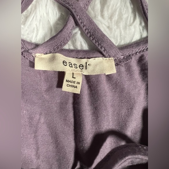 Easel strappy tank top dusty lavender large - Picture 6 of 6